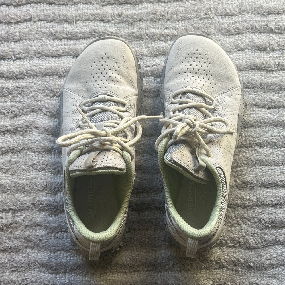 Merrell Wrapt White and Gray Sneakers - Picture 2 of 7
